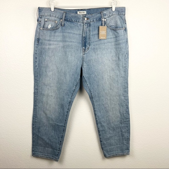 MADEWELL The Petite Perfect Vintage Jean in Fitzgerald Wash, Size 35P, NWT! - Picture 4 of 14